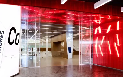 Entrée du centre de congrès - Palexpo Genève